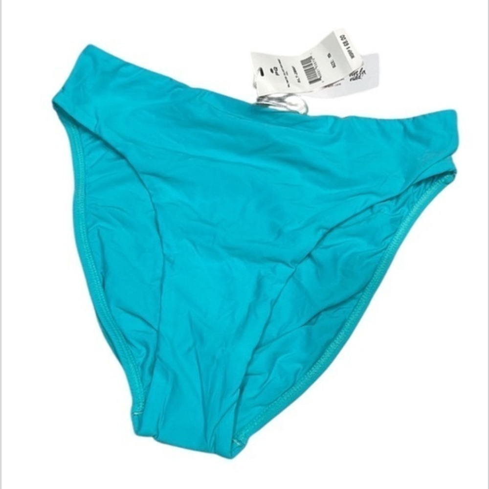 Pilyq Saltwater Hilary high waist full back swim bikini bottom size small